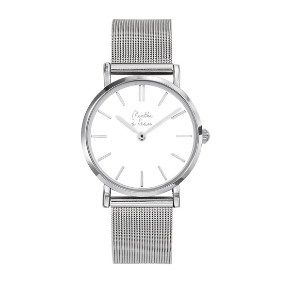 la milanaise chromée F blanc-F