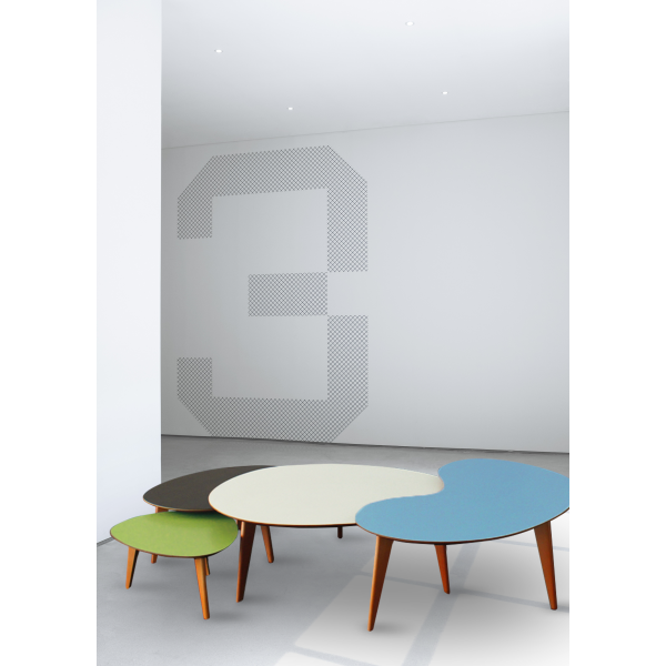 Ensemble de 4 tables basses / Gigognes PI1950 | Fred HERNANDEZ