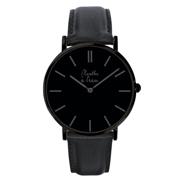 la véritable cuir noir F noir B noir-H