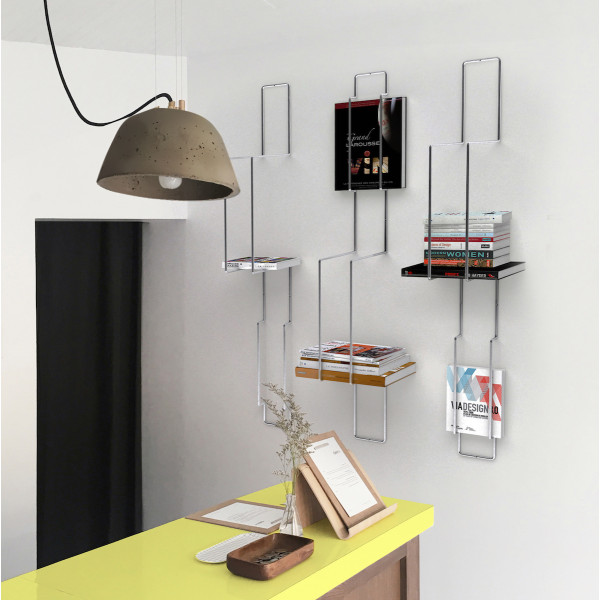Etagère / Module de bibliothèque grid x3 | Thibault POUGEOISE