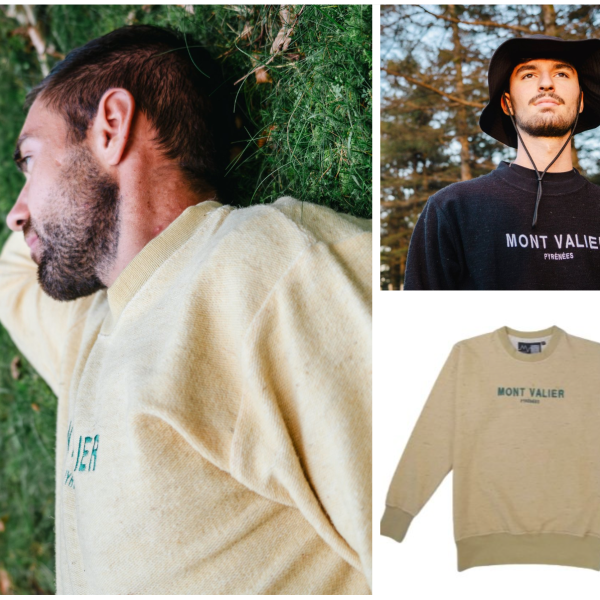 SWEAT MIXTE 80 % Laine des Pyrénées 20 % Coton